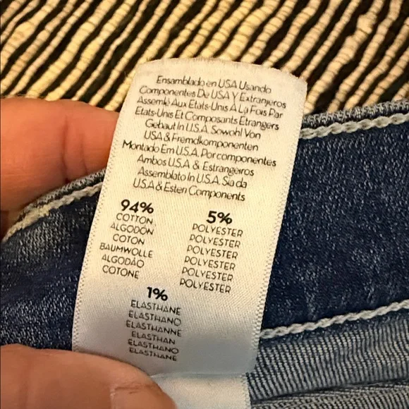 MOTHER Flare Jeans in Deep Blue - Picture 8 of 8